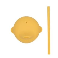 We Might Be Tiny Vaisselle Enfant Couvercle Gobelet Et Mini-paille Rose -Vaisselle et accessoires de cuisine enfant Soldes couvercle gobelet et mini paille jaune 6