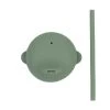 We Might Be Tiny Vaisselle Enfant Couvercle Gobelet Et Mini-paille Vert