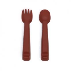 We Might Be Tiny Vaisselle Enfant Couverts Bébé En Silicone Brique -Vaisselle et accessoires de cuisine enfant Soldes couverts bebe en silicone brique 4