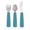 We Might Be Tiny Vaisselle Enfant Couverts Enfant En Silicone Bleu