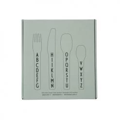 Design Letters Vaisselle Enfant Couverts Enfants Alphabet Vert -Vaisselle et accessoires de cuisine enfant Soldes couverts enfants alphabet vert 2