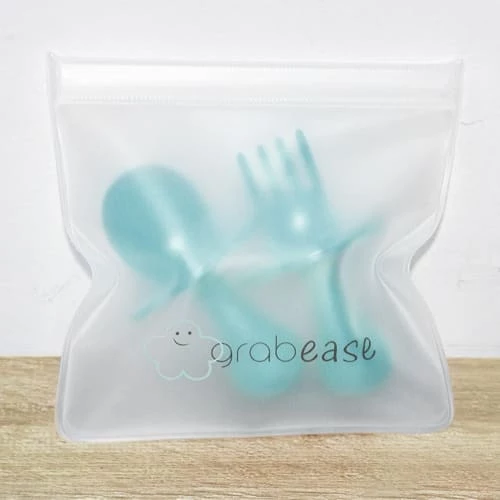 Grabease Vaisselle Enfant Fourchette Et Cuillère Faciles à Tenir 4 Grabease Vaisselle Enfant Fourchette Et Cuillère Faciles à Tenir – Image 4