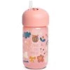 Suavinex Gourdes Enfant Et Boîtes à Goûter Gourde à Paille Into The Forest Rose (340 Ml)