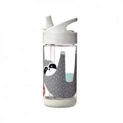 3 Sprouts Gourdes Enfant Et Boîtes à Goûter Gourde à Paille Paresseux (350 Ml)