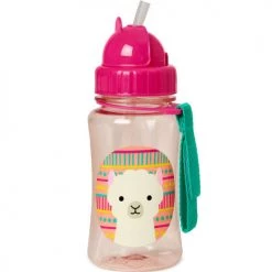Skip Hop Gourdes Enfant Et Boîtes à Goûter Gourde à Paille Zoo Lama (350 Ml)