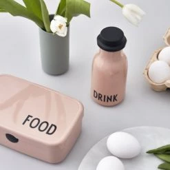 Design Letters Gourdes Enfant Et Boîtes à Goûter Gourde Drink Rose 330ml -Vaisselle et accessoires de cuisine enfant Soldes gourde drink rose 330ml 4