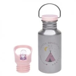 Lassig Gourdes Enfant Et Boîtes à Goûter Gourde En Inox 500 Ml Tipi