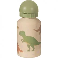 Sass & Belle Gourdes Enfant Et Boîtes à Goûter Gourde En Métal Dinosaure Desert Dino (300 Ml)