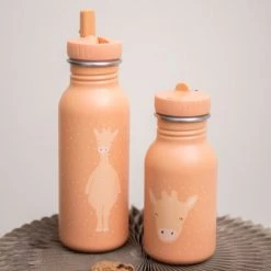 Trixie Gourdes Enfant Et Boîtes à Goûter Gourde Enfant Mrs Giraffe (500 Ml) -Vaisselle et accessoires de cuisine enfant Soldes gourde enfant mrs giraffe 500 ml 3