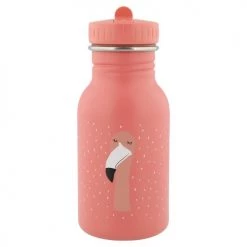 Trixie Gourdes Enfant Et Boîtes à Goûter Gourde Flamant Rose Mrs. Flamingo (350 Ml)