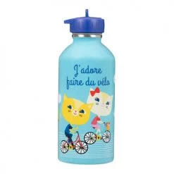 Draeger Paris Gourdes Enfant Et Boîtes à Goûter Gourde Inox Enfant - J'adore Faire Du Vélo
