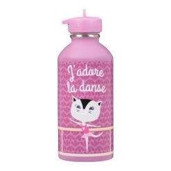 Draeger Paris Gourdes Enfant Et Boîtes à Goûter Gourde Inox Enfant - J'adore La Danse