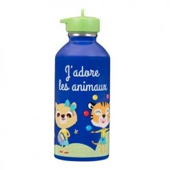 Draeger Paris Gourdes Enfant Et Boîtes à Goûter Gourde Inox Enfant - J'adore Les Animaux