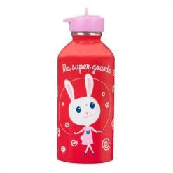 Draeger Paris Gourdes Enfant Et Boîtes à Goûter Gourde Inox Enfant - Ma Super Gourde - Lapin