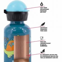 Sigg Gourdes Enfant Et Boîtes à Goûter Gourde Pour Enfant En Aluminium, Petit Dino, 0,3L -Vaisselle et accessoires de cuisine enfant Soldes gourde pour enfant en aluminium petit dino 0 3l 3