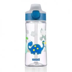 Sigg Gourdes Enfant Et Boîtes à Goûter Gourde Pour Enfant En Plastique, Dino, 0,45L