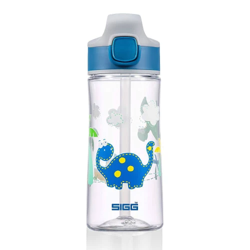 Sigg Gourdes Enfant Et Boîtes à Goûter Gourde Pour Enfant En Plastique, Dino, 0,45L 1 Sigg Gourdes Enfant Et Boîtes à Goûter Gourde Pour Enfant En Plastique, Dino, 0,45L