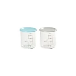 Béaba Accessoires De Cuisine Enfant Lot 2 Maxi Portion Blue/grey -Vaisselle et accessoires de cuisine enfant Soldes lot 2 maxi portion blue grey 5