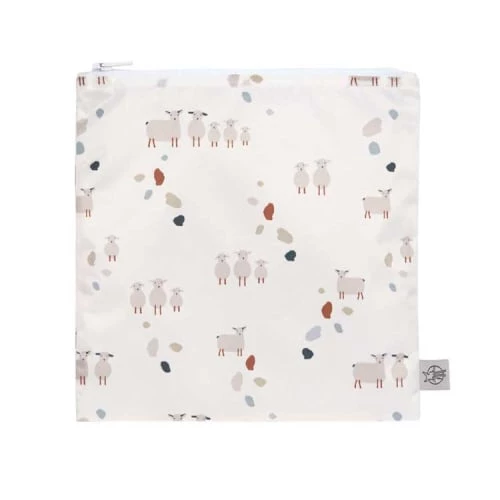 Lassig Gourdes Enfant Et Boîtes à Goûter Lot De 2 Pochettes à Snack Mouton 2 Lassig Gourdes Enfant Et Boîtes à Goûter Lot De 2 Pochettes à Snack Mouton – Image 2