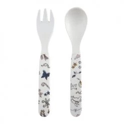 Mathilde M Vaisselle Enfant Mon Premier Coffret Repas En Bambou Petit Carrousel -Vaisselle et accessoires de cuisine enfant Soldes mon premier coffret repas en bambou petit carrousel 2