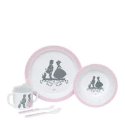 Mathilde M Vaisselle Enfant Mon Premier Coffret Repas Petit Marquis -Vaisselle et accessoires de cuisine enfant Soldes mon premier coffret repas petite marquise 3