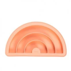DENA Accessoires De Cuisine Enfant Moule à Gâteau Arc-en-ciel Rose