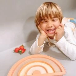 DENA Accessoires De Cuisine Enfant Moule à Gâteau Arc-en-ciel Rose -Vaisselle et accessoires de cuisine enfant Soldes moule a gateau arc en ciel rose 4