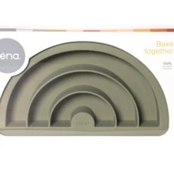 DENA Accessoires De Cuisine Enfant Moule à Gâteau Arc-en-ciel Vert -Vaisselle et accessoires de cuisine enfant Soldes moule a gateau arc en ciel vert 4