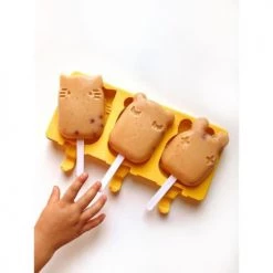 We Might Be Tiny Accessoires De Cuisine Enfant Moule à Glace En Silicone Jaune -Vaisselle et accessoires de cuisine enfant Soldes moule a glace en silicone jaune 5