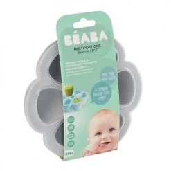 Béaba Accessoires De Cuisine Enfant Moule De Congélation En Silicone 6 X 90 Ml Bleu Clair -Vaisselle et accessoires de cuisine enfant Soldes moule de congelation en silicone 6 x 90 ml bleu clair 5