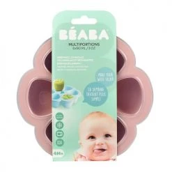 Béaba Accessoires De Cuisine Enfant Moule De Congélation Multi Portions Silicone Rose Clair (6 X 90 Ml) -Vaisselle et accessoires de cuisine enfant Soldes moule de congelation multi portions silicone rose clair 6 x 90 ml 3