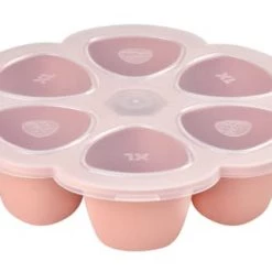 Béaba Accessoires De Cuisine Enfant Multiportions Silicone 6*150ml Old Pink