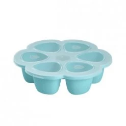 Béaba Accessoires De Cuisine Enfant Multiportions Silicone 6*90ml Windy Blue -Vaisselle et accessoires de cuisine enfant Soldes multiportions silicone 6 90ml windy blue 2