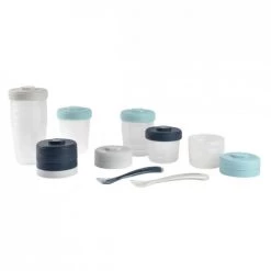 Béaba Vaisselle Enfant Pack 1er Repas Avec Pots De Conservation Et Cuillères (14 Pièces) -Vaisselle et accessoires de cuisine enfant Soldes pack 1er repas avec pots de conservation et cuilleres 14 pieces 2