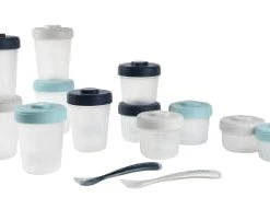 Béaba Vaisselle Enfant Pack 1er Repas Avec Pots De Conservation Et Cuillères (14 Pièces) -Vaisselle et accessoires de cuisine enfant Soldes pack 1er repas avec pots de conservation et cuilleres 14 pieces 5