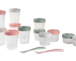 Béaba Vaisselle Enfant Pack 1er Repas Neon -Vaisselle et accessoires de cuisine enfant Soldes pack 1er repas eucalyptus 6