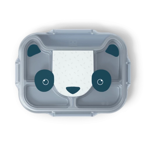 Monbento Gourdes Enfant Et Boîtes à Goûter Plateau Compartimenté Bleu Panda 950 Ml 2 Monbento Gourdes Enfant Et Boîtes à Goûter Plateau Compartimenté Bleu Panda 950 Ml – Image 2