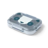Monbento Gourdes Enfant Et Boîtes à Goûter Plateau Compartimenté Bleu Panda 950 Ml