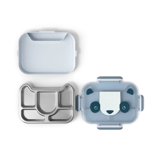 Monbento Gourdes Enfant Et Boîtes à Goûter Plateau Compartimenté Bleu Panda 950 Ml 3 Monbento Gourdes Enfant Et Boîtes à Goûter Plateau Compartimenté Bleu Panda 950 Ml – Image 3