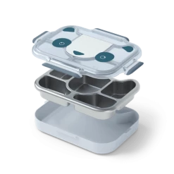 Monbento Gourdes Enfant Et Boîtes à Goûter Plateau Compartimenté Bleu Panda 950 Ml 9 Monbento Gourdes Enfant Et Boîtes à Goûter Plateau Compartimenté Bleu Panda 950 Ml -Vaisselle et accessoires de cuisine enfant Soldes plateau compartimente bleu panda 950 ml 3