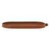 OYOY Living Design Accessoires De Cuisine Enfant Plateau Marron En Silicone H2xL27,5x12cm