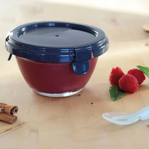 Accessoires De Cuisine Enfant Portion Verre Béaba By Pyrex Dark Blue 2 Accessoires De Cuisine Enfant Portion Verre Béaba By Pyrex Dark Blue – Image 2