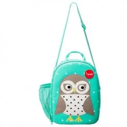 3 Sprouts Gourdes Enfant Et Boîtes à Goûter Sac Isotherme à Bandoulière Chouette -Vaisselle et accessoires de cuisine enfant Soldes sac isotherme a bandouliere chouette 4