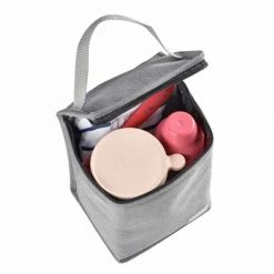 Béaba Gourdes Enfant Et Boîtes à Goûter Sac Isotherme Gris Chiné -Vaisselle et accessoires de cuisine enfant Soldes sac isotherme gris chine 4