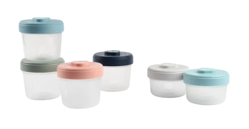 Béaba Vaisselle Enfant Set 1er âge 6 Portions Clip - (2x90ml + 4x150ml) 1 Béaba Vaisselle Enfant Set 1er âge 6 Portions Clip - (2x90ml + 4x150ml)
