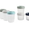 Béaba Vaisselle Enfant Set 2ème âge 8 Portions Clip (4x150ml + 4x250ml)
