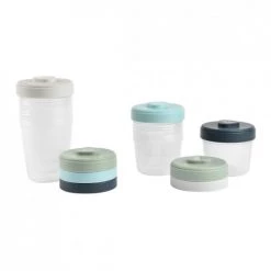 Béaba Vaisselle Enfant Set 2ème âge 8 Portions Clip (4x150ml + 4x250ml) -Vaisselle et accessoires de cuisine enfant Soldes set 2eme age 8 portions clip 4x150ml 4x250ml 2