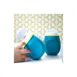 Béaba Vaisselle Enfant Set BabySqueez' 2 En 1 & Squeez'Portion 180ml Blue -Vaisselle et accessoires de cuisine enfant Soldes set babysqueez 2 en 1 squeez portion 180ml blue 3
