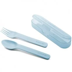 Suavinex Vaisselle Enfant Set De 2 Couverts Into The Forest Bleu