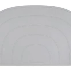 Kindsgut Accessoires De Cuisine Enfant Set De Table Arc-en-ciel En Silicone Gris Clair